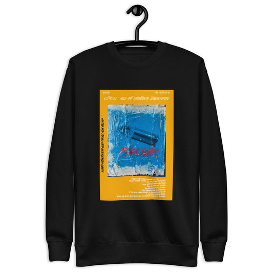 FUCK WAR (Caribbean Blue/Toxic Art) Premium Sweatshirt Limited Edition